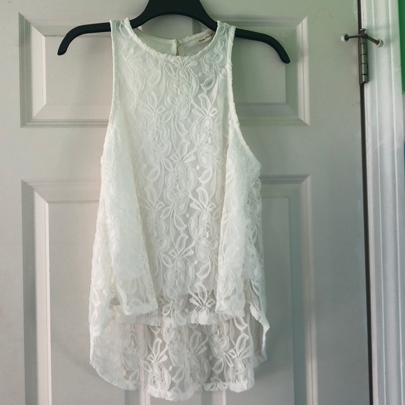 Lace tank top - Picture 1 of 3